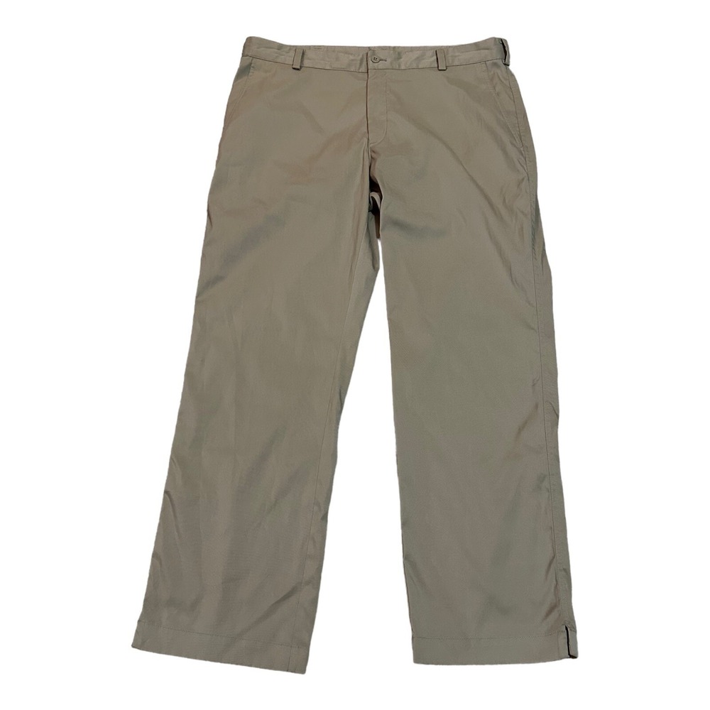 Nike Golf Pants Mens Size 36x30 Tan Khaki Beige Pockets Lightweight
